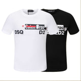 Dsq2 T Shirt Casual Sports Letter Print Short Sleeve Summer Men