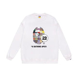 Bathing ape Crew neck sweatshirt