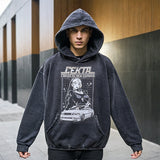 Mens Vintage Hoodie Sweater Men's Casual