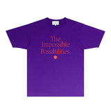 Casablanca T Shirts Fashion Print Street