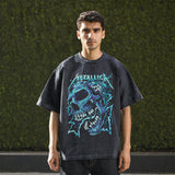 Mens Vintage T Shirt Short Sleeve T-Shirt Men's and Women's