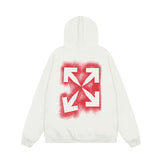 OFF WHITE Hoodie Trendy Street Style Personalized Cotton
