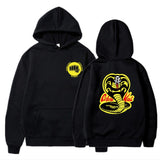 Cobra Kai Baseball Jacket Karate Kid Karate Kid Val Armorr Cobra Printed Hooded Men's Top Sweater