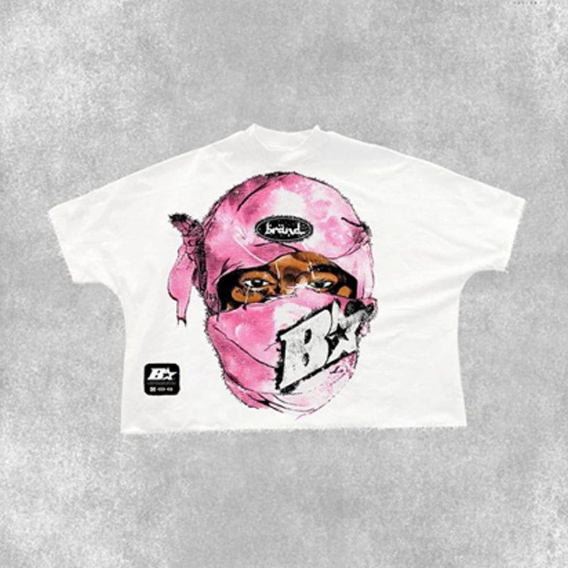 Loose Casual Graphic T Shirt New Harajuku Hip Hop Oversize