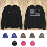 Amiri Distressed Sweatshirt Printed Trendy Pure Cotton