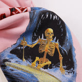 Godspeed Shorts Summer GOD Skull Eye Pattern Casual Loose Shorts