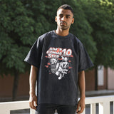 Mens Vintage T Shirt Vintage High Street Loose