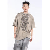 Unisex T-Shirts FOG Dirty Casual Loose T-Shirts