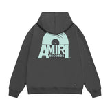 Amiri Hoodie Printed Trendy Pure Cotton