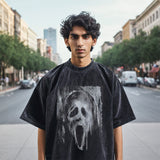 Mens Vintage T Shirt Washed Old Cartoon Print