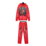 Hellstar Hoodie And Pants Two-Piece Set