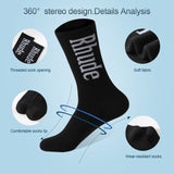 Men socks letter cotton socks