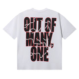 Godspeed t Shirts Skull Astronaut Print Cotton Casual Short Sleeve Men and Women