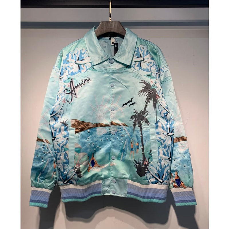 Amiri Jacket Spring Autumn AMI Summer Casual Jacket