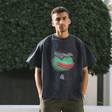 Mens Vintage T Shirt Short Sleeve T-Shirt Men's and Women's