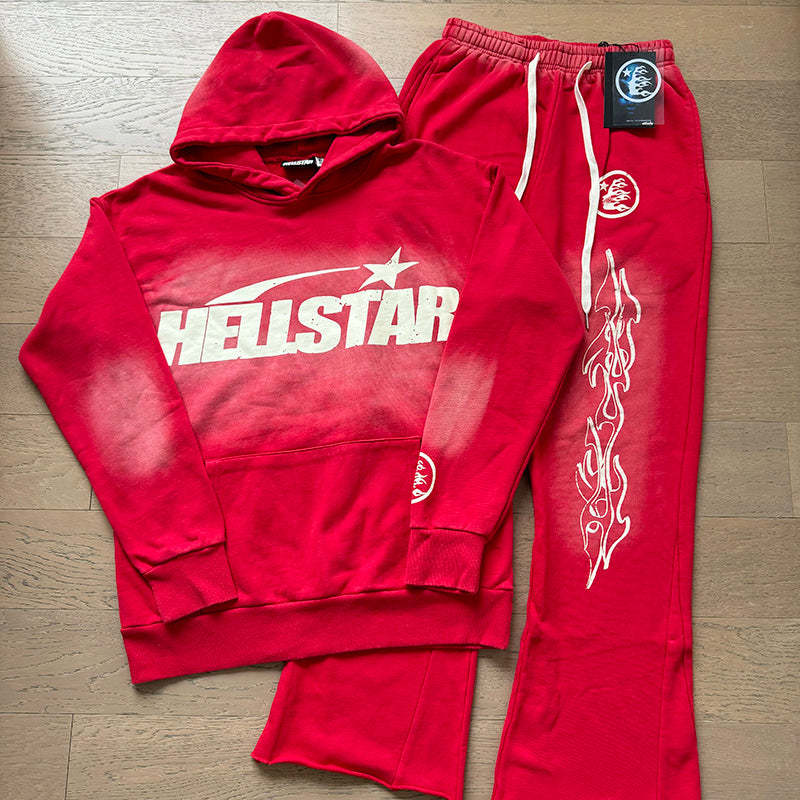 Hellstar Hoodie And Pants Two-Piece Set
