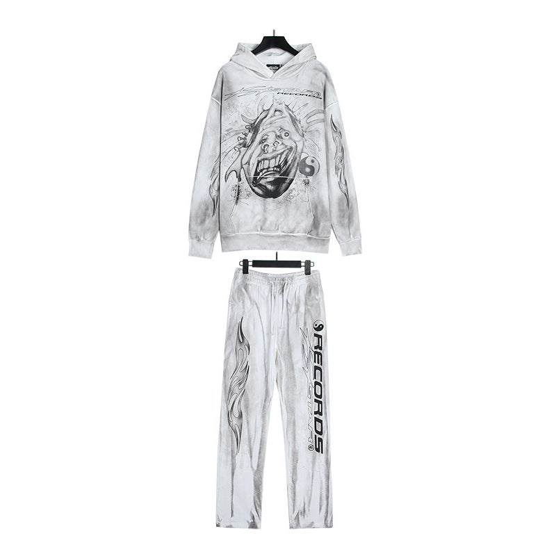 Hellstar Hoodie And Pants Two-Piece Set