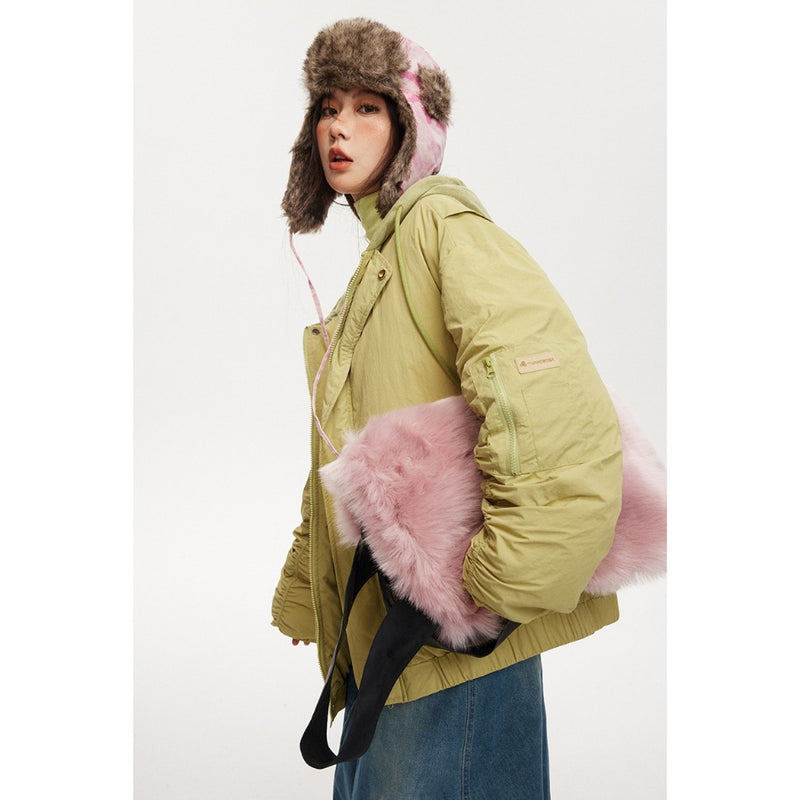 Unisex Coat Youth University Style Winter Thick Cotton Clothing