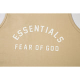 Fog Essentials tank Amoi letter round neck pullover vest