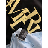 Amiri T Shirts Fashion Print Couple High Street