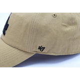 Dodgers and Yankees Baseball Cap 47brand Baseball Cap Female Khaki Casual Embroidered Peaked Cap Cap Male