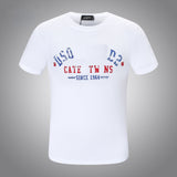 Dsq2 T Shirt Casual Sports Printed Short Sleeve Summer Men
