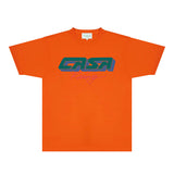 Casablanca T Shirts Fashion Print Street