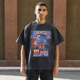 Mens Vintage T Shirt Old Short Sleeve T-Shirt Men