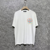 Amiri t shirts floral print short sleeve