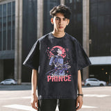 Mens Vintage T-Shirt Retro Short Sleeve T-Shirt