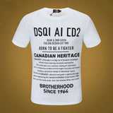 Dsq2 T Shirt Casual Sports Printed Short Sleeve Summer Men