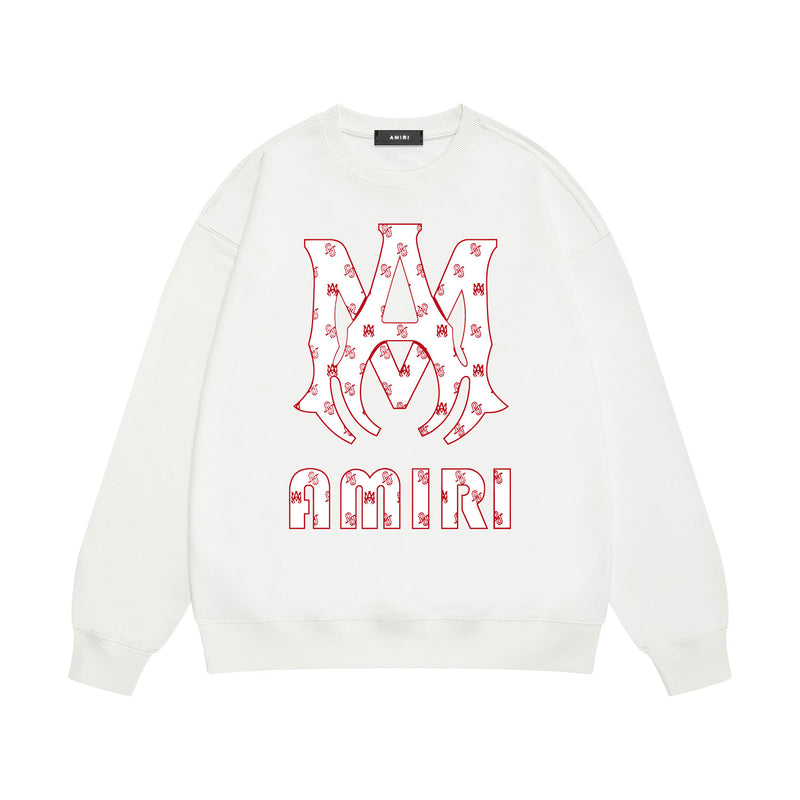 Amiri Sweatshirt Printed Trendy Pure Cotton