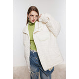 Unisex Coat Winter Warm-Keeping Cotton Clothing Loose Lapel