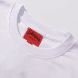 Godspeed T Shirts Double Sided Skull Face Printed Cotton Casual Short Sleeve Men and Women