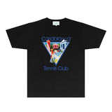 Casablanca T Shirts Fashion Print Street