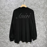 Amiri Long Sleeved Shirt Printed Trendy Pure Cotton