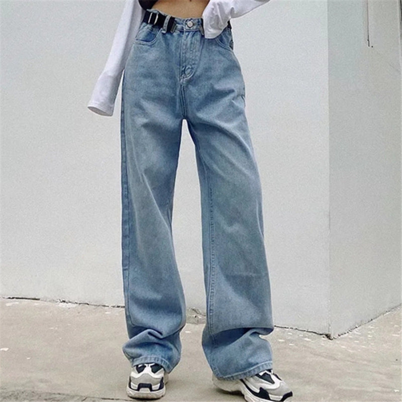 Women Jeans Loose Slimming and Wide Leg