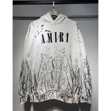 Amiri Hoodie High Street Fashion Prints