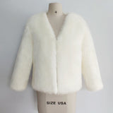 Women Fur Jacket Fashion Plush Coat
