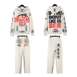 Hellstar Hoodie And Pants Two-Piece Set