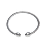 Bracelet Hip Hop Open Magnetic Bracelet Stainless Steel Health Germanium Bracelet Spectrum Royalty