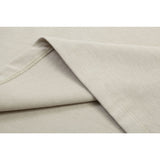 Fog Essentials T Shirts Spring/Summer FOG Season 9 Double Line Flocking Letter V-Neck Short Sleeves