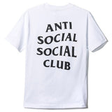 Anti Social Club T Shirt Male and Female Couple Short Sleeve T-shirt