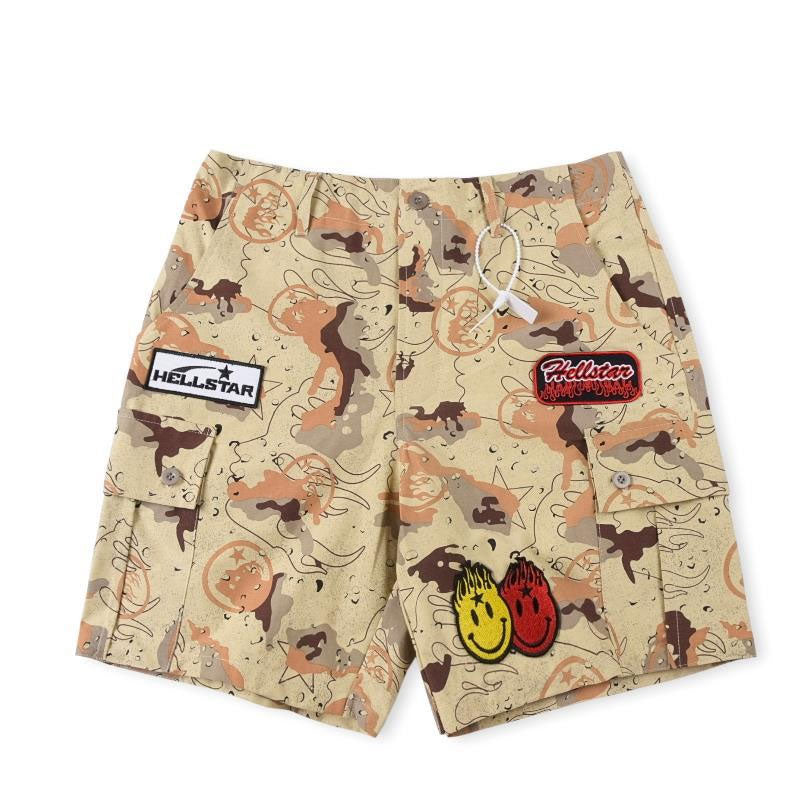 HS Shorts Embroidered Sports Cargo Shorts