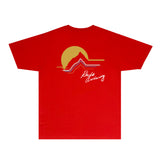 Rhude T Shirts Printed Trendy Pure Cotton