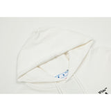OFF WHITE Hoodie Trendy Street Style Personalized Cotton