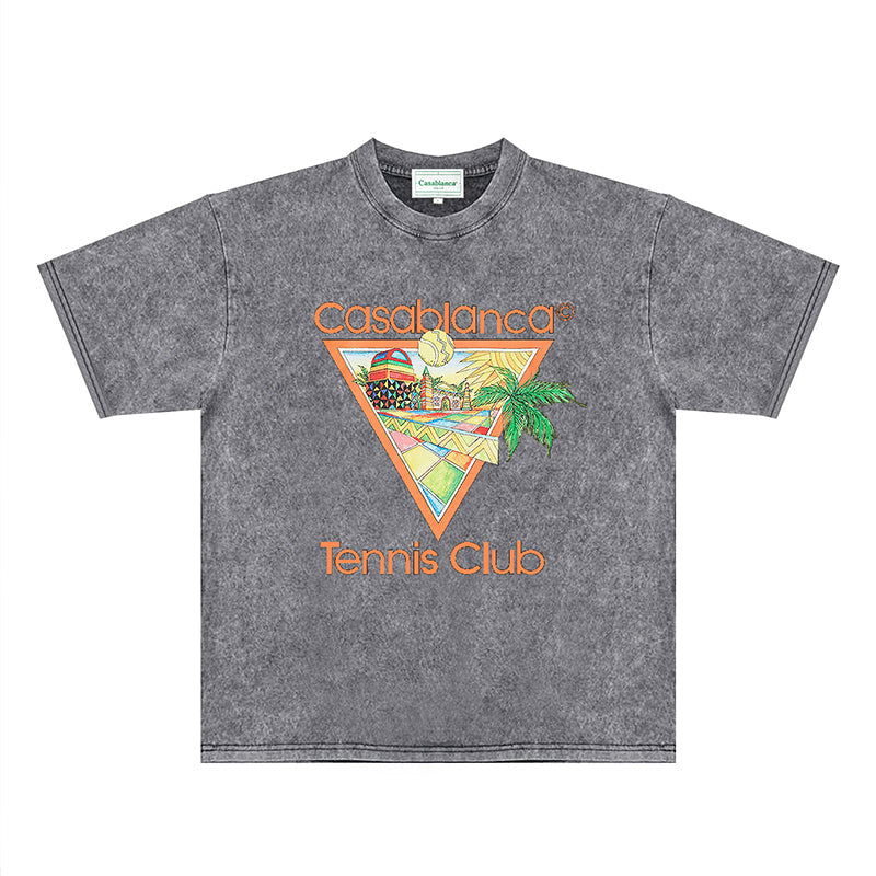 Casablanca Distressed T-Shirt