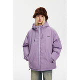 Unisex Coat Loose Hooded Winter Thick Cotton Clothing