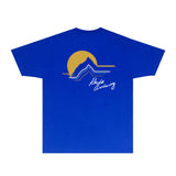 Rhude T Shirts Printed Trendy Pure Cotton