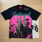 Godspeed T-Shirt Retro Fantasy Pattern